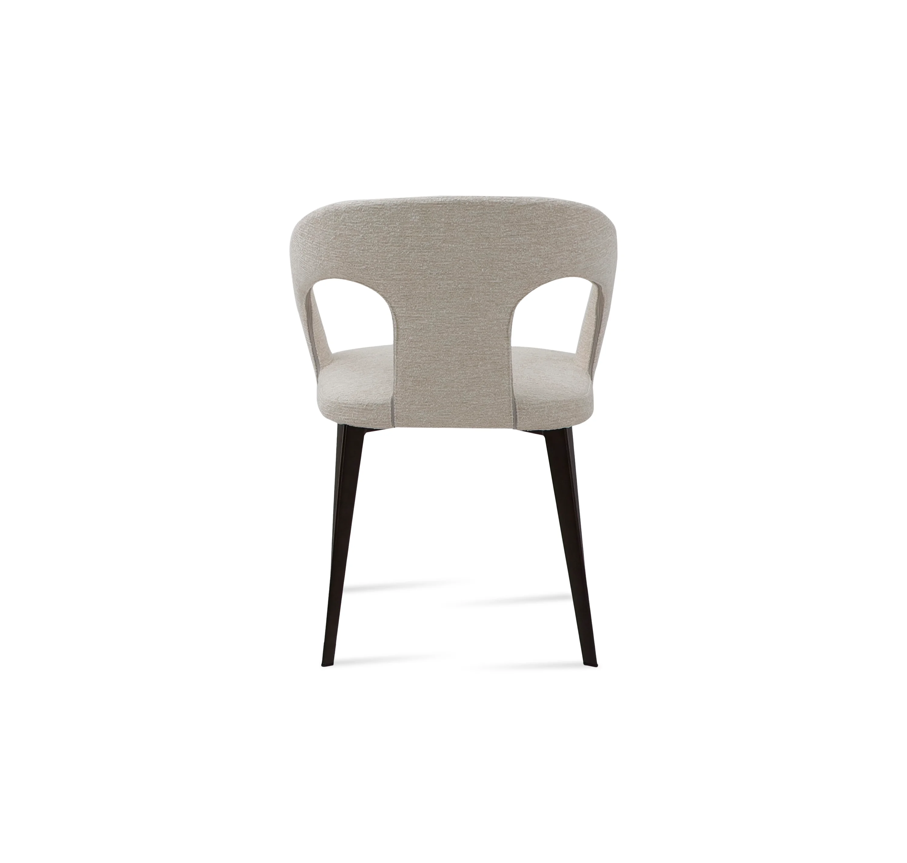 DANIELS DINING CHAIR VELVET IVORY